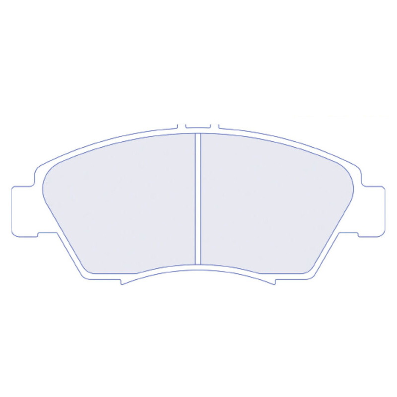 CL Brakes RC6 Front Brake Pads for Honda Civic VTI EK4
