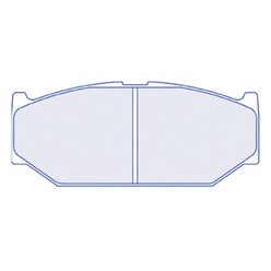 CL Brakes RC5+ Front Brake Pads for Suzuki Swift Sport 136 hp