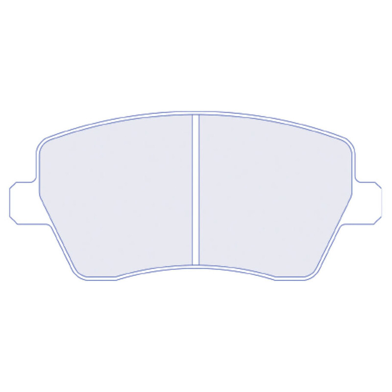 CL Brakes RC6 Front Brake Pads for Suzuki Swift Sport 125 hp