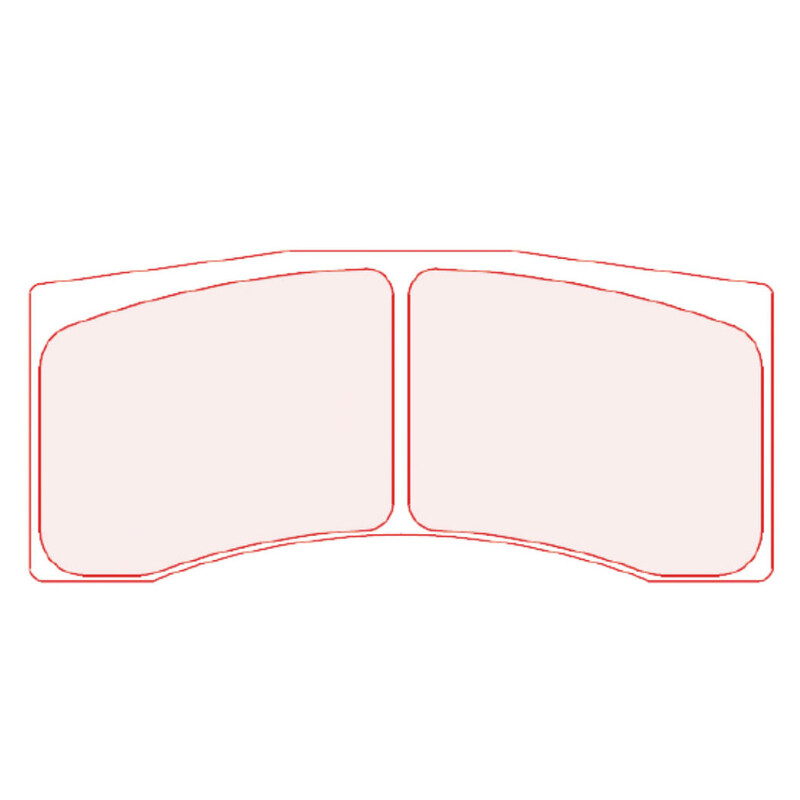 CL Brakes RC8 Front Brake Pads for Renault Megane III N4