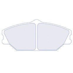 CL Brakes RC5+ Front Brake Pads for Renault Spider