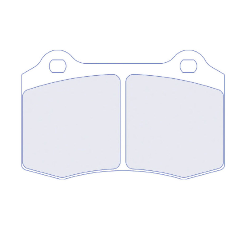 CL Brakes RC8-R Front Brake Pads for Renault Clio V6