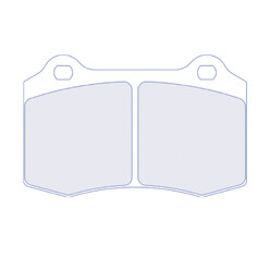 CL Brakes RC5+ Front Brake Pads for Peugeot 406 Coupé