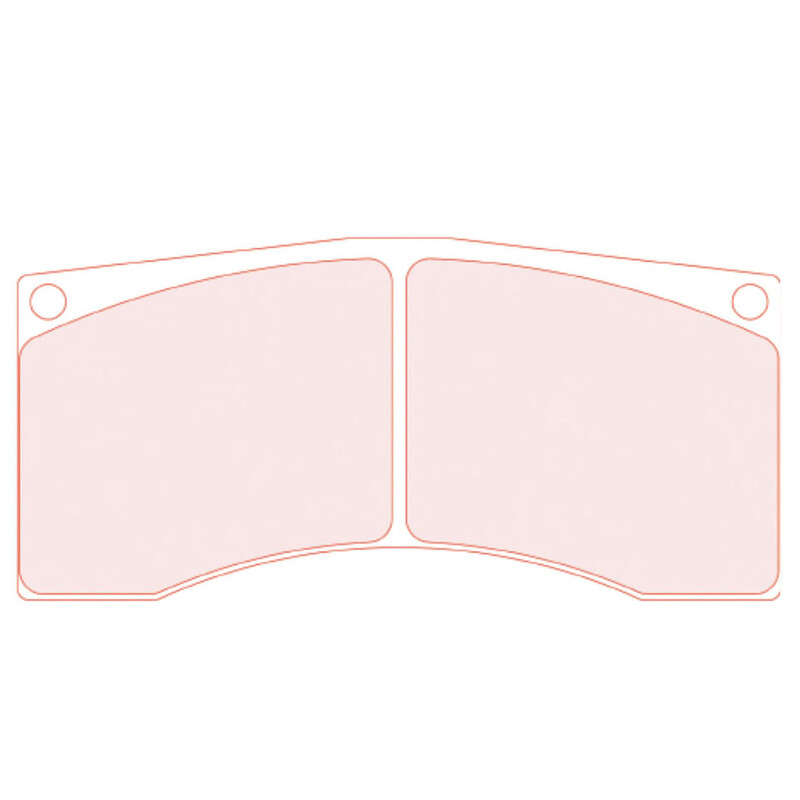 CL Brakes RC8-R Front Brake Pads for Citroën Saxo Kit Car/S1600