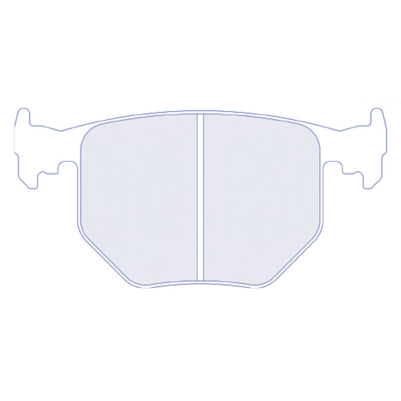 CL Brakes RC6 Rear Brake Pads for BMW Z4 M