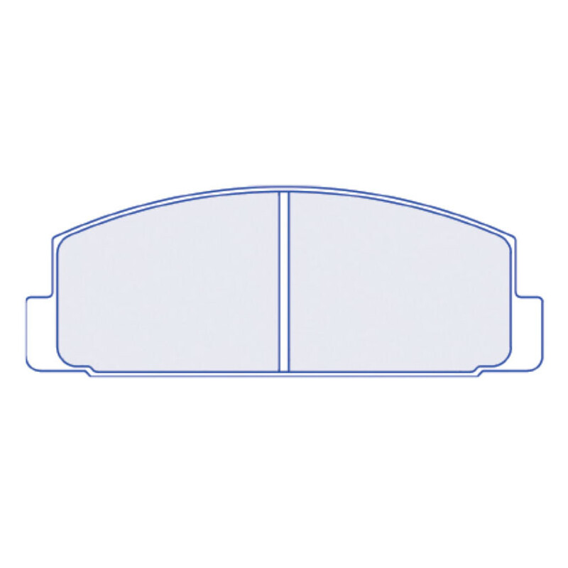 CL Brakes RC6 Rear Brake Pads for Mazda RX-7 FC