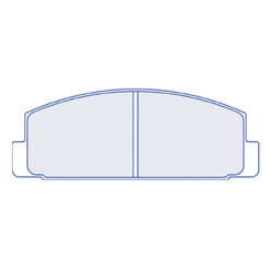 CL Brakes RC6 Rear Brake Pads for Mazda RX7