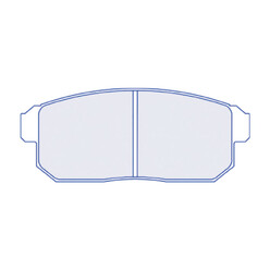 CL Brakes RC5+ Rear Brake Pads for Mazda RX-8