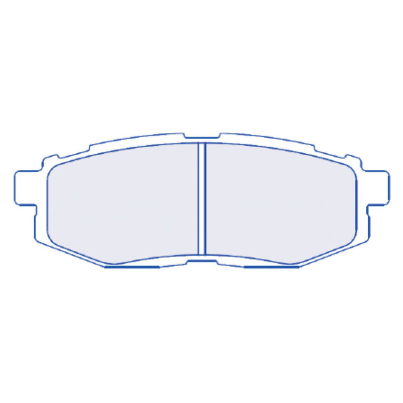 CL Brakes RC5+ Rear Brake Pads for Subaru Impreza WRX STI 2.5 AWD GH / GR / GV (300 hp)