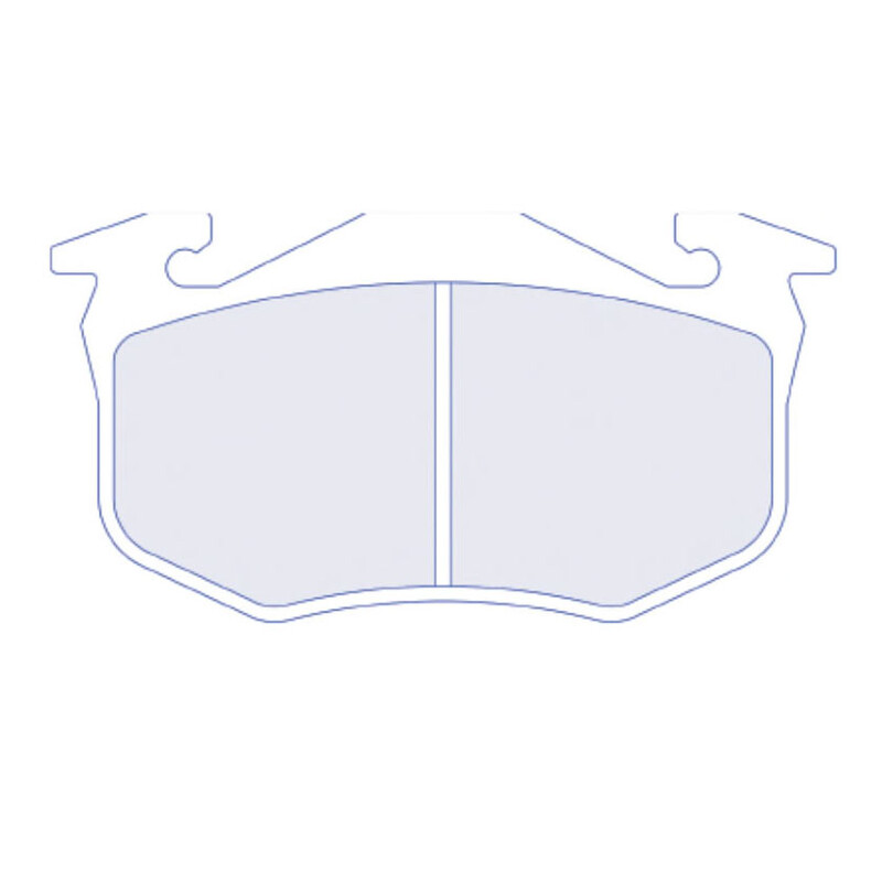 CL Brakes RC8 Rear Brake Pads for Peugeot 309 GTI