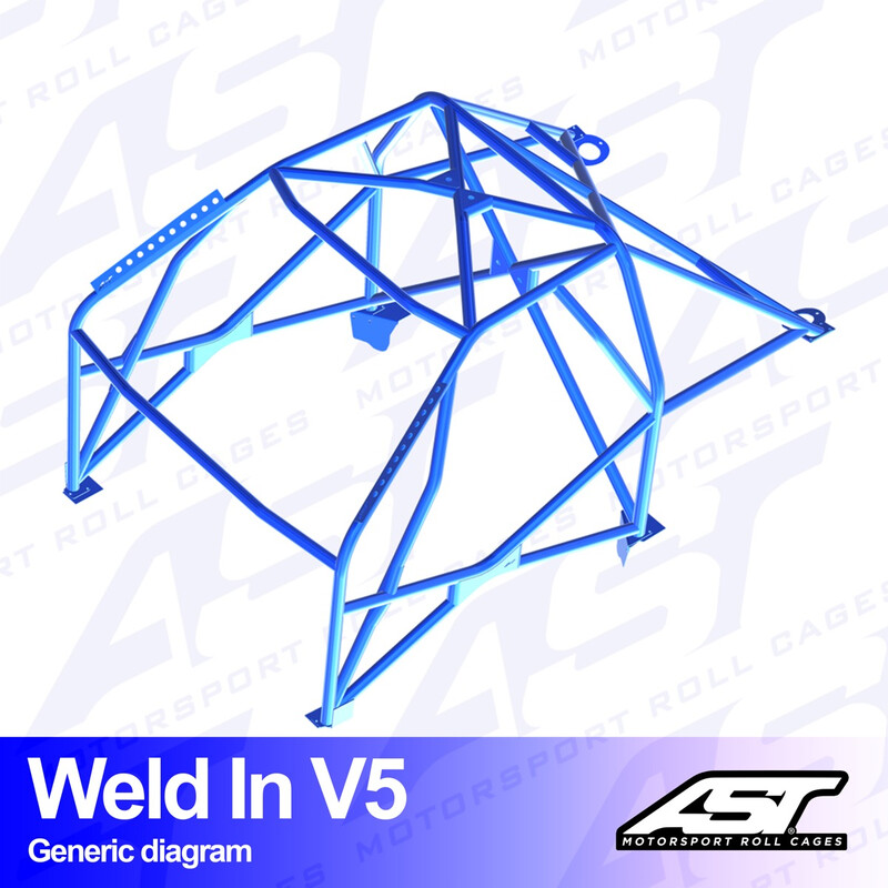 AST Rollcages V5 Weld-In 8-Point Roll Cage for BMW E36 Touring