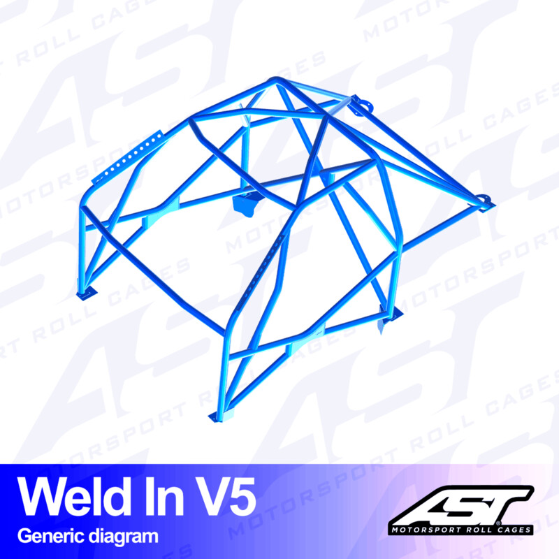 AST Rollcages V5 Weld-In 8-Point Roll Cage for Suzuki Swift (ZC32S)