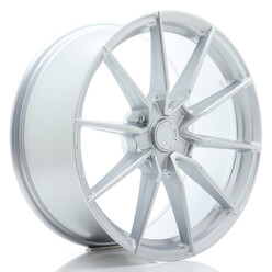 Japan Racing SL-02 Super Light 19x9" (5 hole custom PCD) ET20-51, Machined Silver