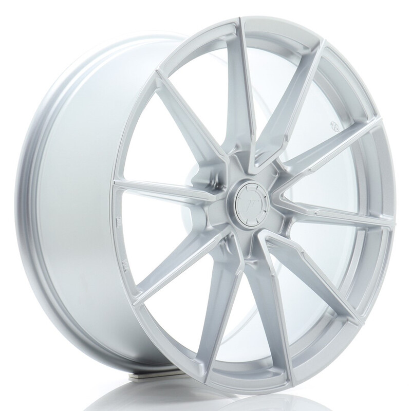 Japan Racing SL-02 Super Light 19x9" (5 hole custom PCD) ET20-51, Machined Silver