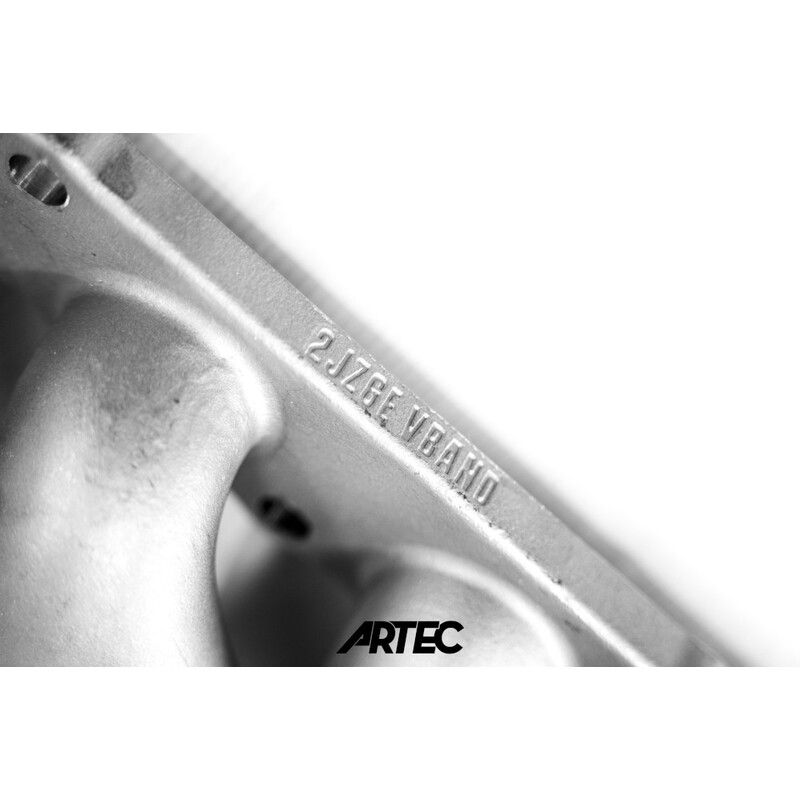Artec V-Band 70 mm Exhaust Manifold for Toyota 2JZ-GTE