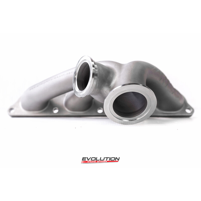 Artec Low Mount V-Band Reverse Rotation Exhaust Manifold for Mitsubishi 4G63 (Lancer Evo 4-9)