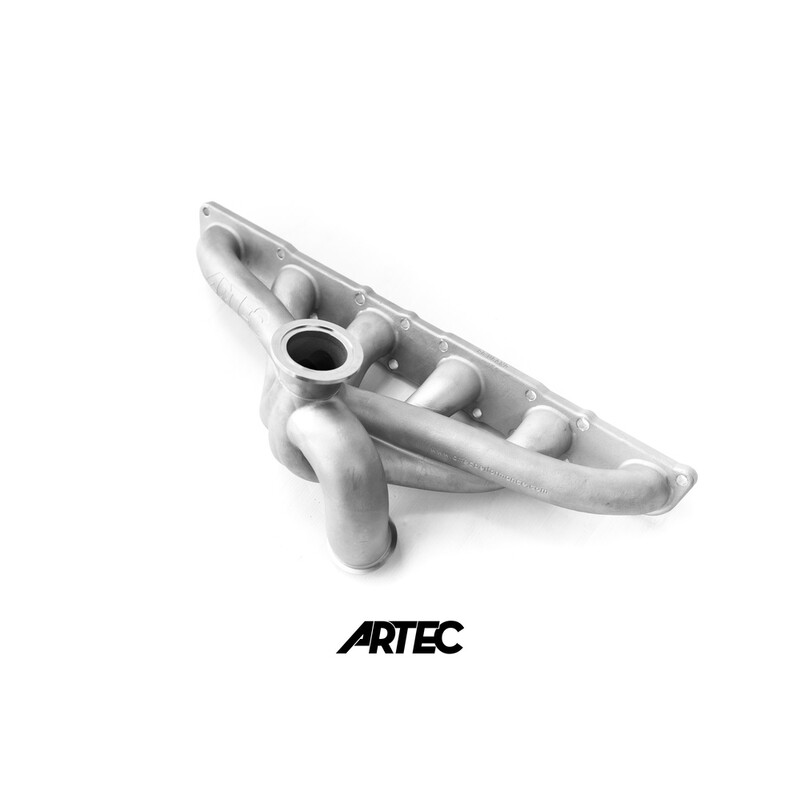Artec V-Band Reverse Rotation Exhaust Manifold for Nissan RB20/25/26