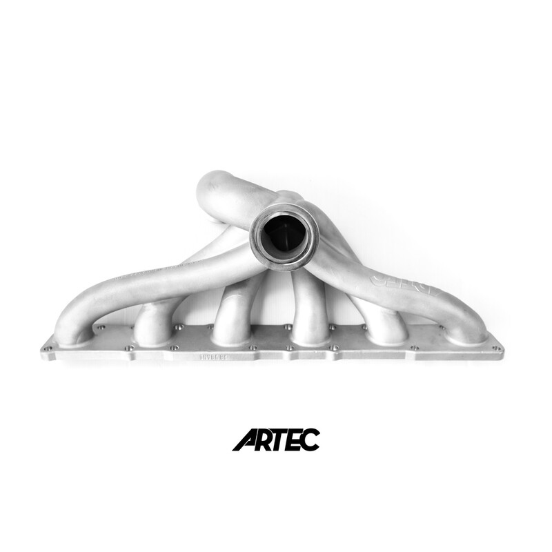 Artec V-Band Reverse Rotation Exhaust Manifold for Nissan RB20/25/26