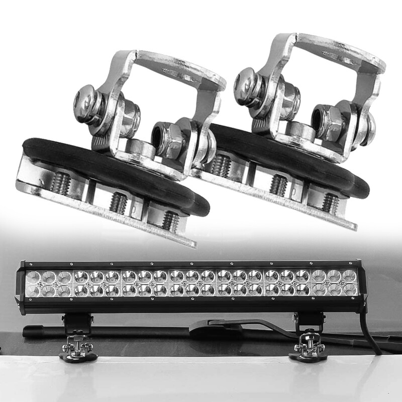 Ajustable Mounting Brackets for LED Lights (pair)