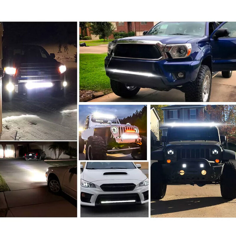 Super Slim 6D LED Light Bar