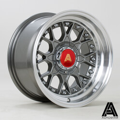 Autostar Sprint 15x8" 4x100/114.3 ET0, Gunmetal