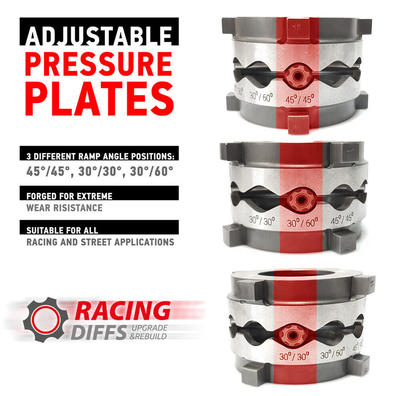 RacingDiffs "All Solutions" 188 mm LSD for BMW
