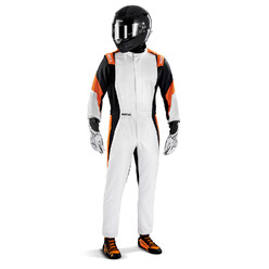 Sparco Competition Racing Suit - White