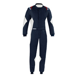 Sparco Superleggera Racing Suit, Navy & White