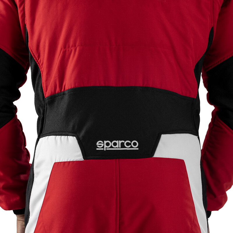 Sparco Superleggera Racing Suit, Red & Black