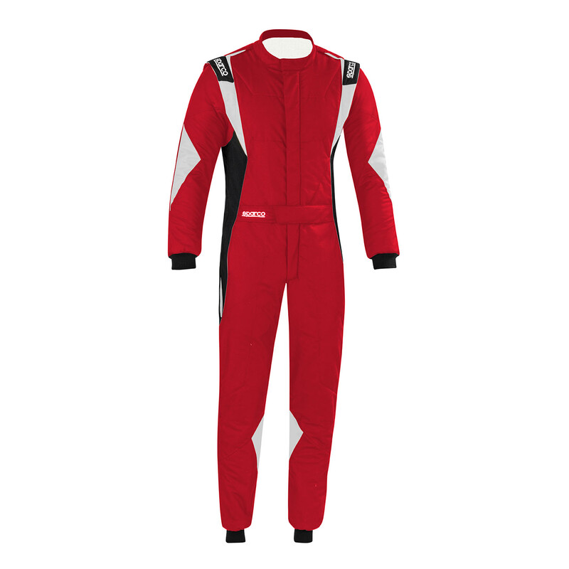 Sparco Superleggera Racing Suit, Red & Black