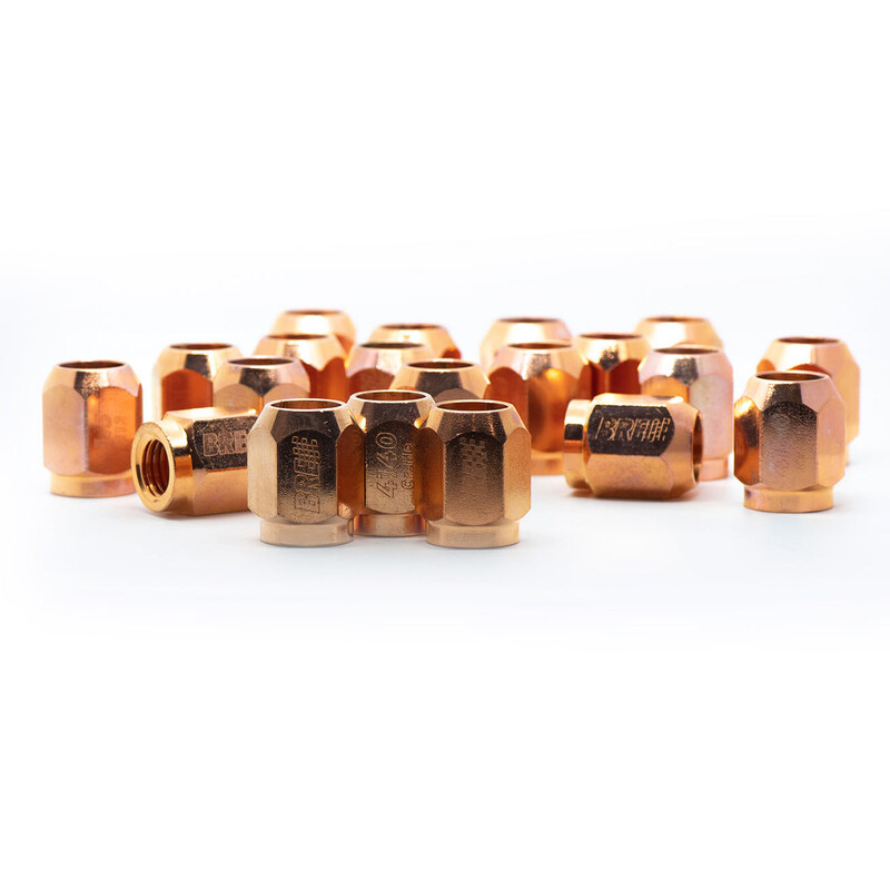 Set of 20 SpeedSocket Extended Copper Wheel Nuts - M14x1.50 (Conical)