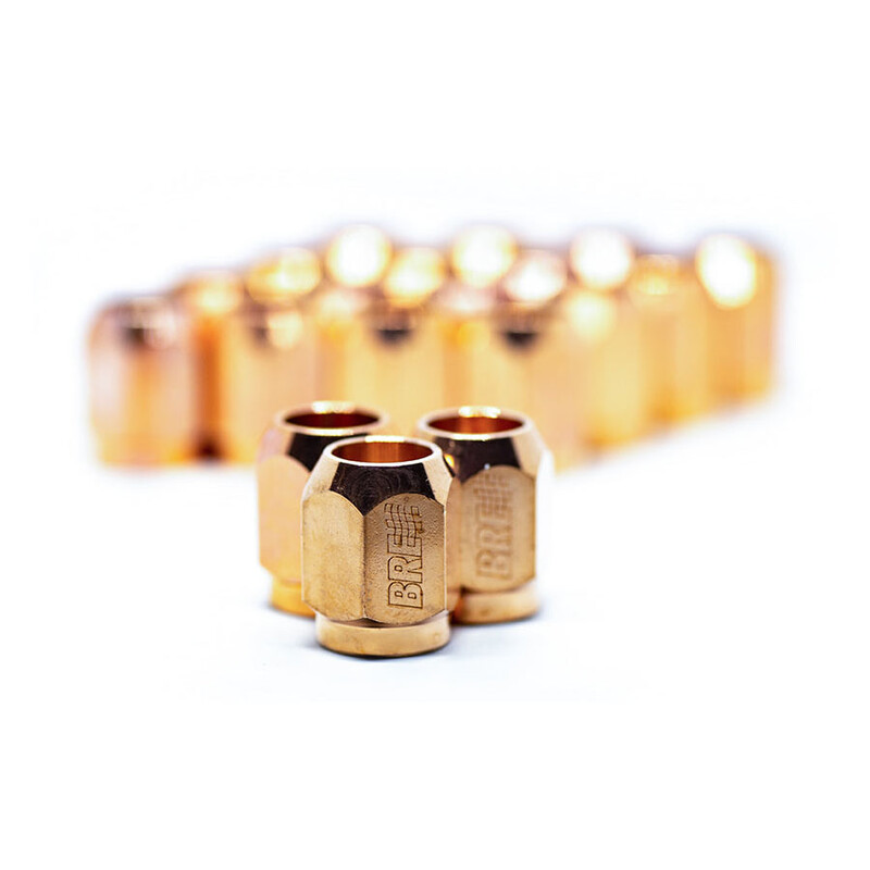 Set of 20 SpeedSocket Extended Copper Wheel Nuts - 1/2" UNF