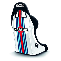 Sparco Evo Martini Racing Wrapp Bucket Seat