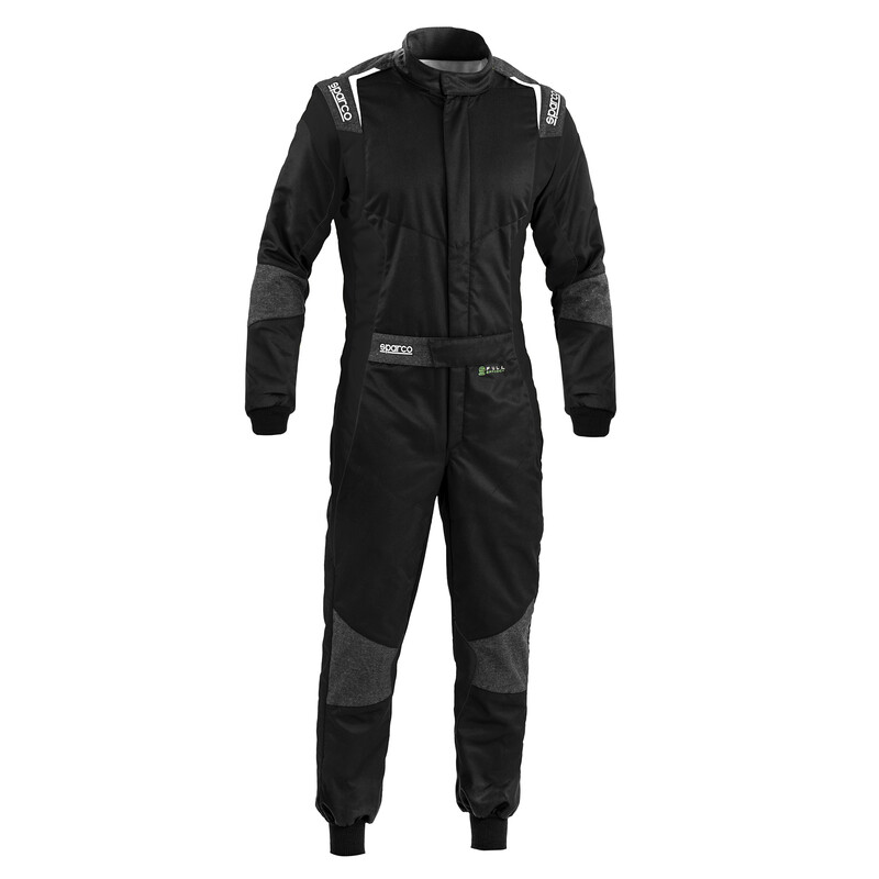 Get Your Sparco Futura Eco Friendly Racing Suit Black FIA 8856