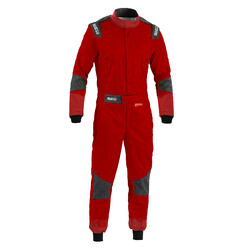 Sparco Futura Eco-Friendly Racing Suit, Red (FIA 8856-2018)