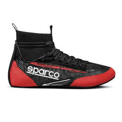 Sparco Superleggera Racing Shoes, Black & Red (FIA)