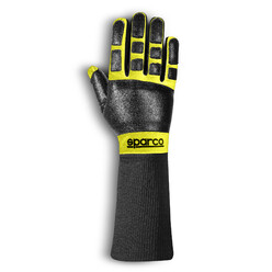 Sparco R-Tide Mechanics Gloves - Yellow (FIA)