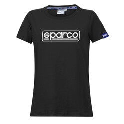 Sparco Frame Lady T-Shirt, Black