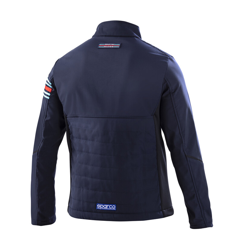 Sparco Martini Racing Softshell, Navy Blue