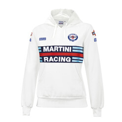 Sparco Martini Racing Hoodie Replica Lady, White