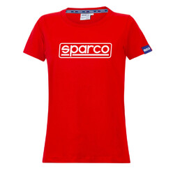 Sparco Frame Lady T-Shirt, Red