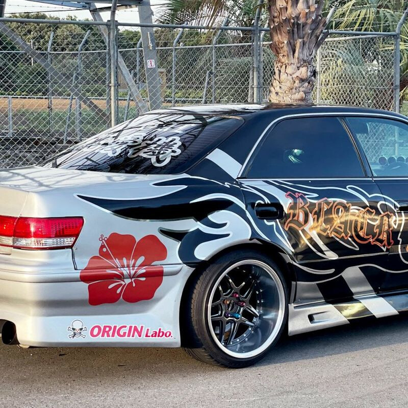 Origin Labo +50mm Rear Fenders for Toyota Mark II JZX100 (with door add-ons)