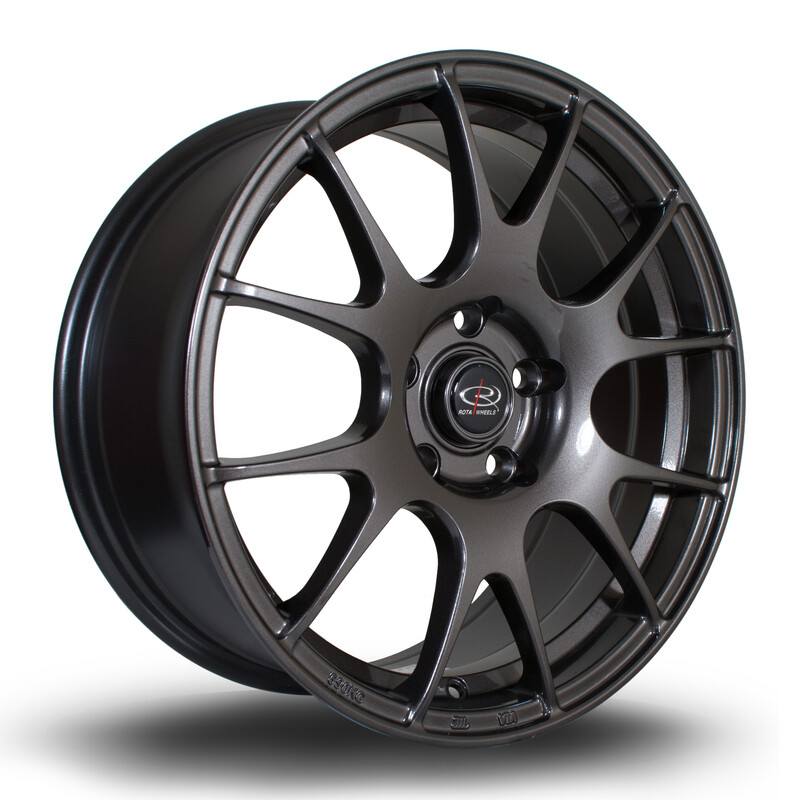 Rota Blitz 17x7.5" 4x100 ET35, Gunmetal