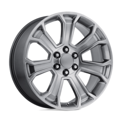 Performance Replicas PR166 22x9 6x139.7 ET24, Hyper Silver