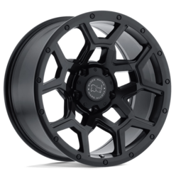 Black Rhino Overland 17x8 5x120 ET35, Flat Black