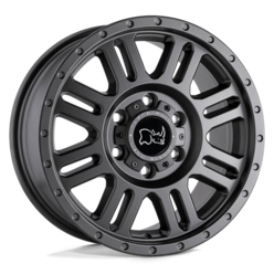 Black Rhino Yellowstone 17x8 5x130 ET45, Flat Gunmetal