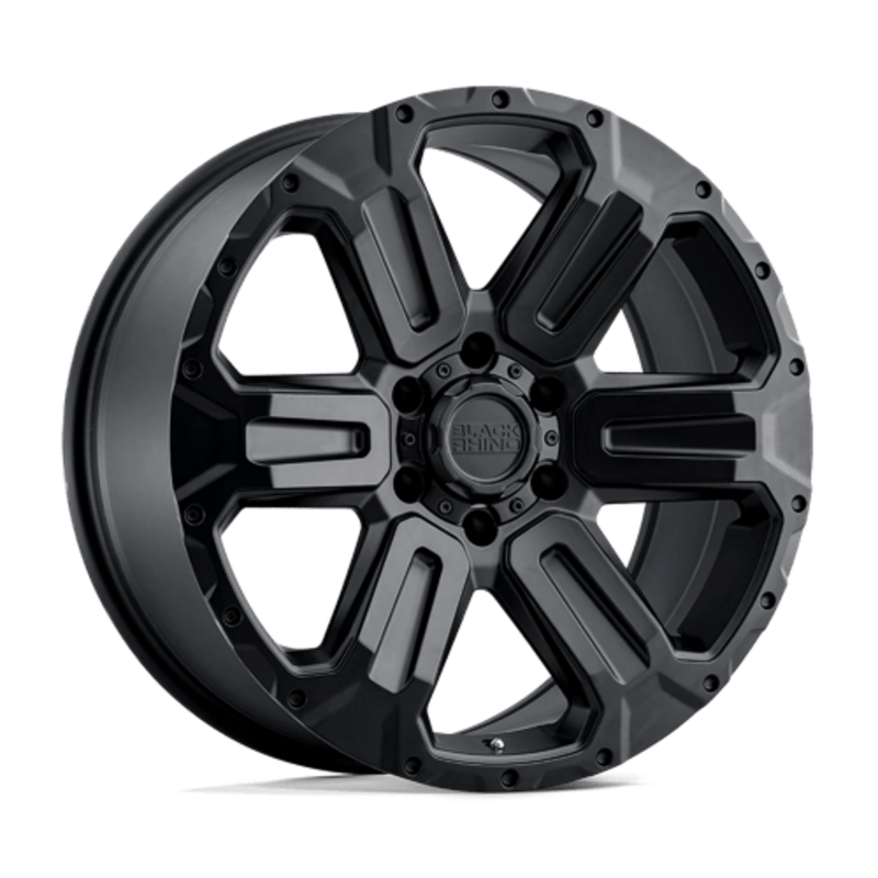 Black Rhino Wanaka 17x8.5 5x127 ET35, Flat Black