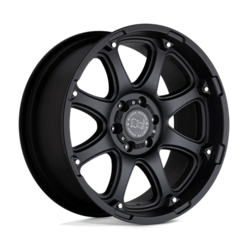 Black Rhino Glamis 18x9 8x165.1 ET12, Flat Black