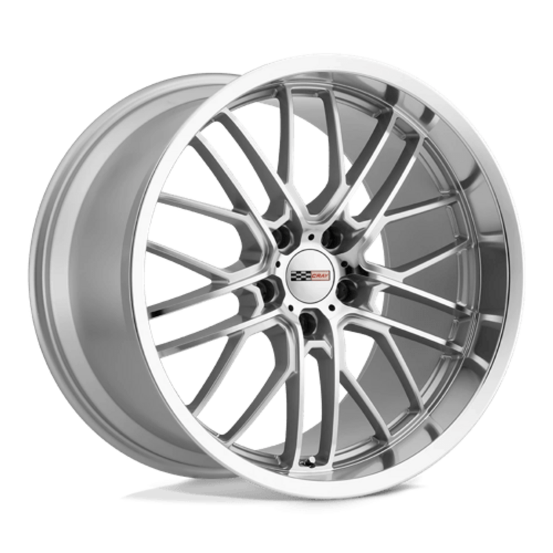Cray Eagle 19x9 5x120.65 ET50, Silver, Mirror Cut Face & Lip