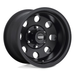 American Racing AR172 Baja 15x7 5x127 ET-6, Satin Black